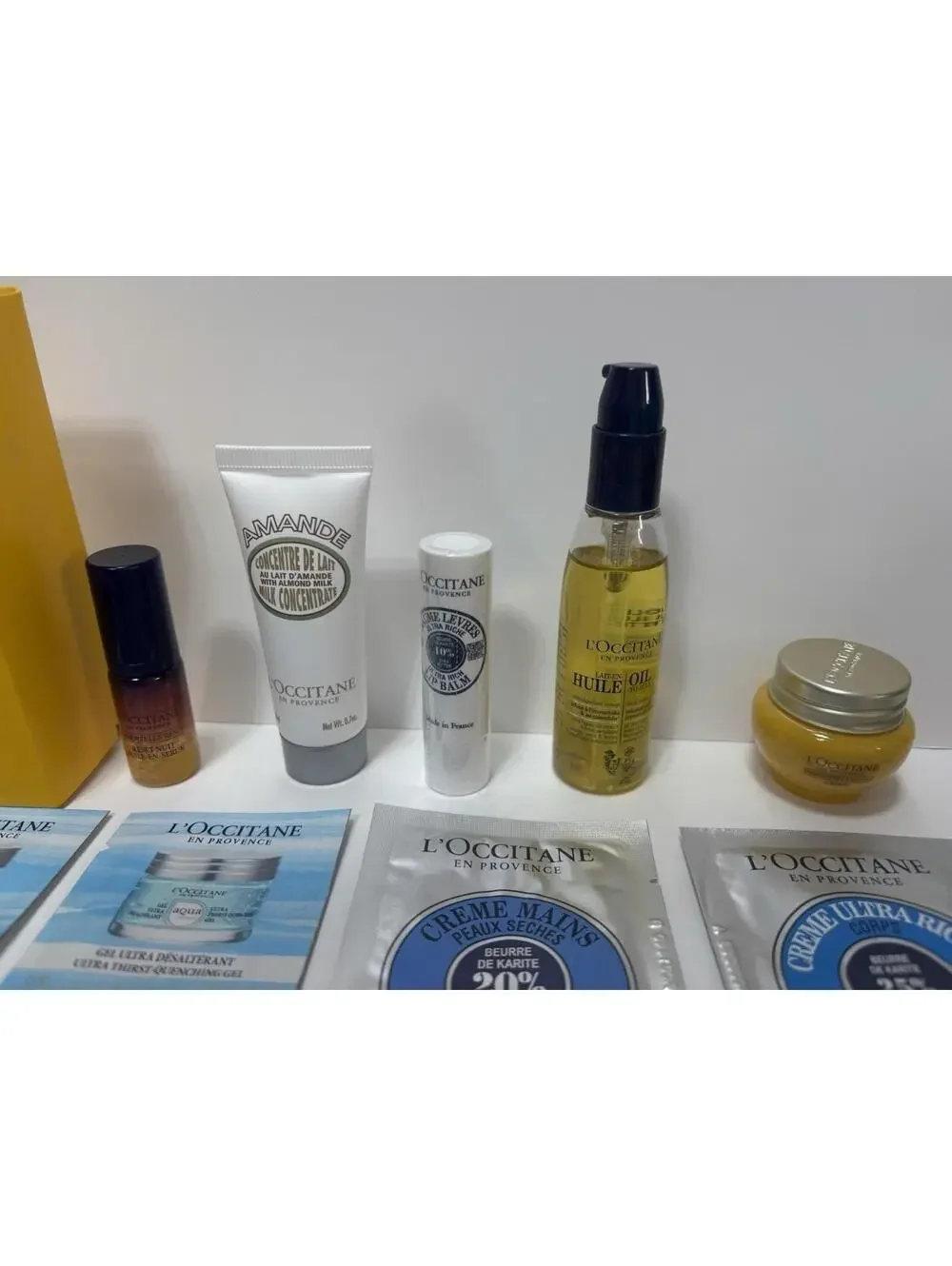 L'Occitane Best Sellers Gift Set 28pc Assorted Skincare Body Care New